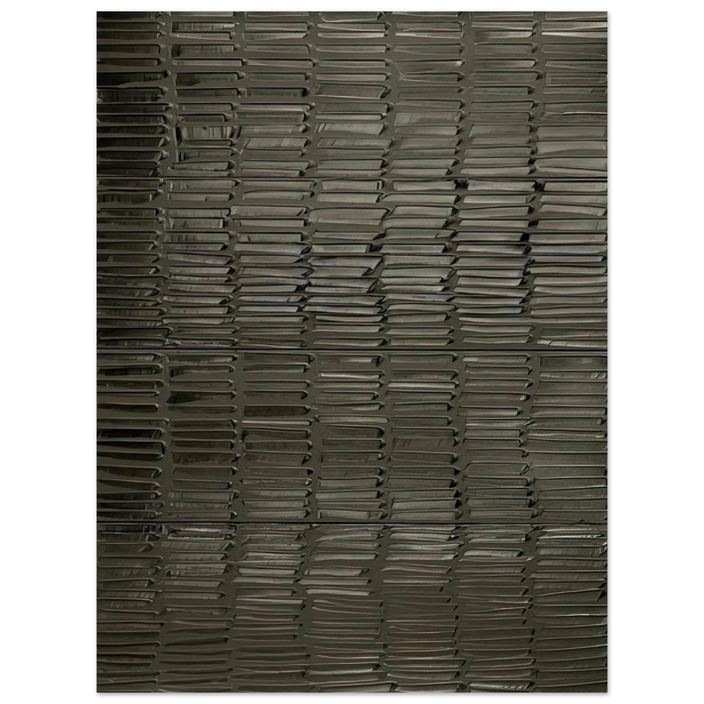 Pierre Soulages - Peinture 324 x 181 cm, 19 février 2009 Polyptyque - 2009 75x100 cm / 30x40inches Fine Art Poster