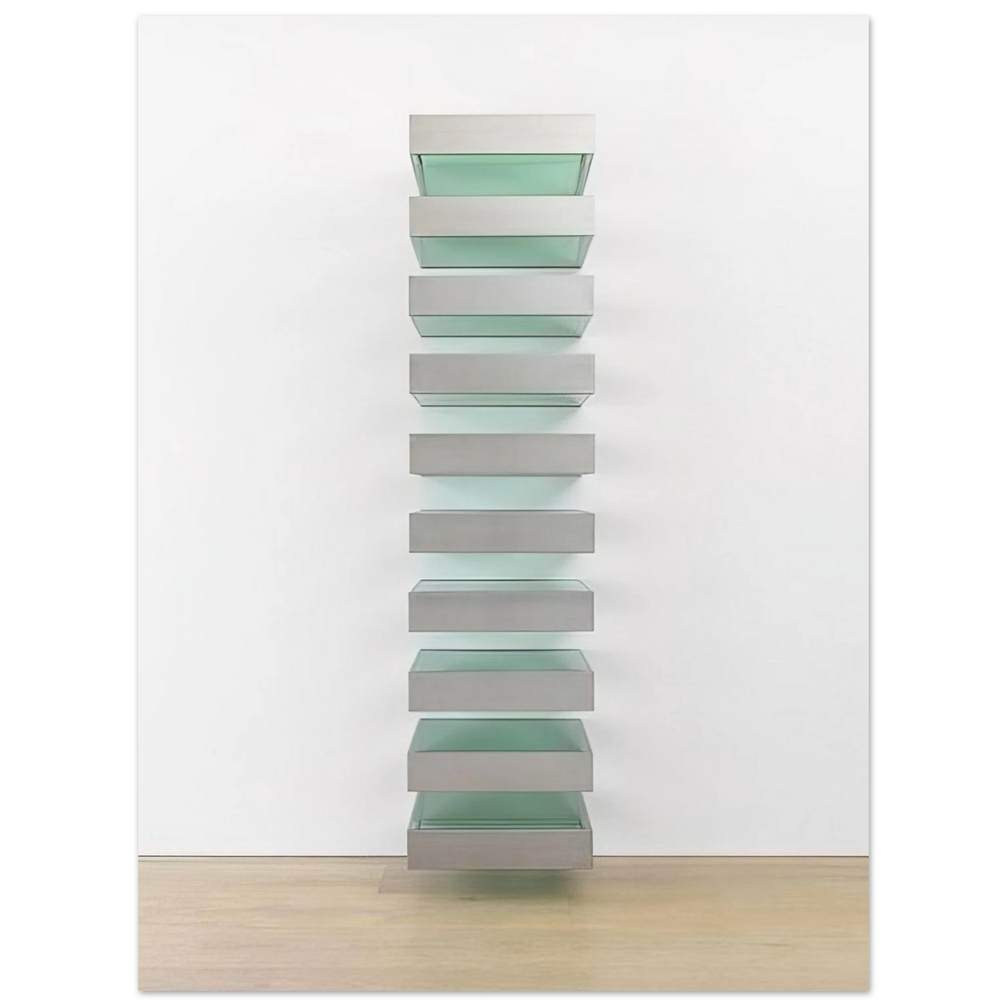 Donald Judd - Untitled Bernstein 89-1 - 1989 75x100 cm / 30x40inches Fine Art Poster