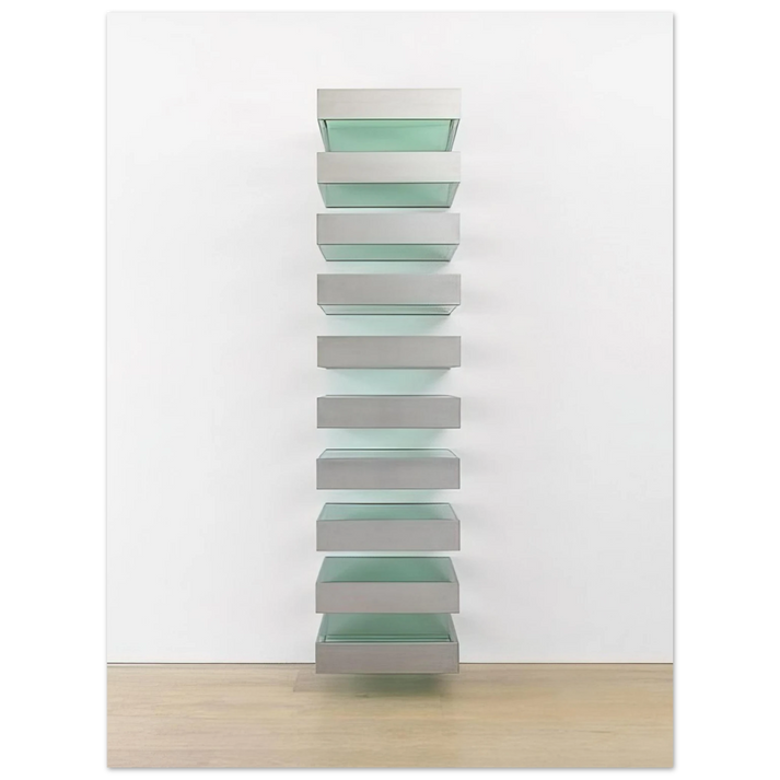 Donald Judd - Untitled Bernstein 89-1 - 1989 75x100 cm / 30x40inches Fine Art Poster