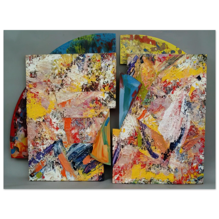 Sam Gilliam - Pearlie 75x100 cm / 30x40inches Fine Art Poster