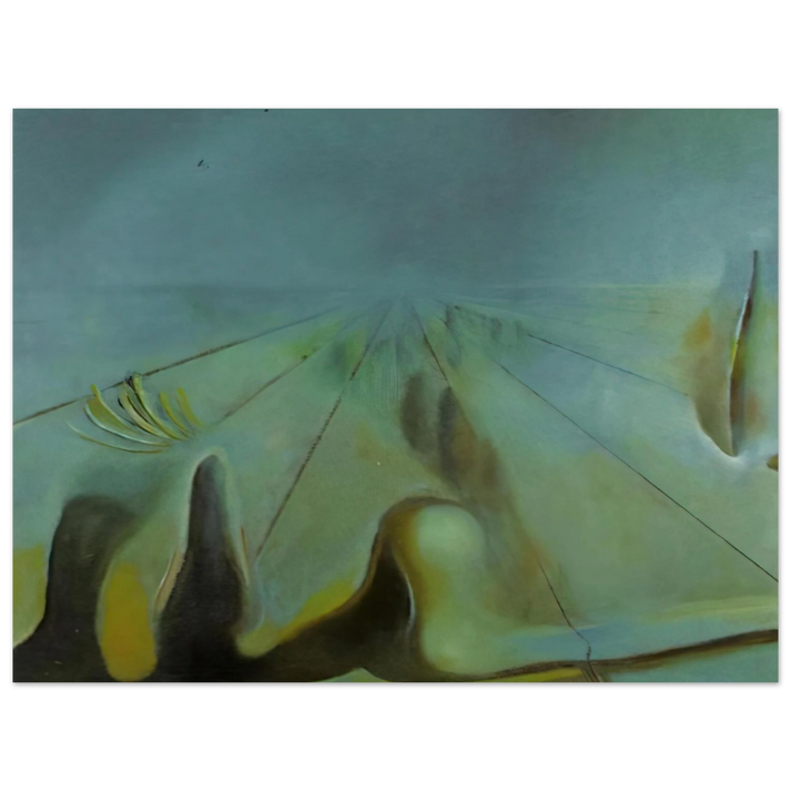 Salvador Dali - ENIGMA UNFINISHED VERSION OF THE THREE GLORIOUS ENIGMAS OF GALA 75x100 cm / 30x40inches Fine Art Poster