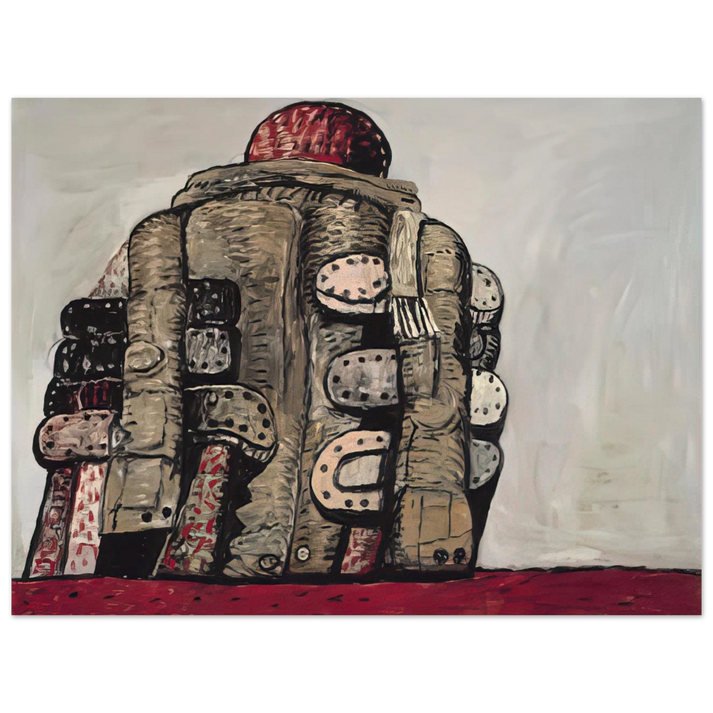 Philip Guston - BACK VIEW 75x100 cm / 30x40inches Fine Art Poster