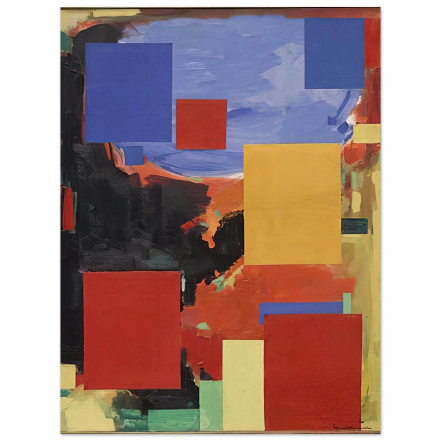 Hans Hofmann - Goliath 75x100 cm / 30x40inches Fine Art Poster