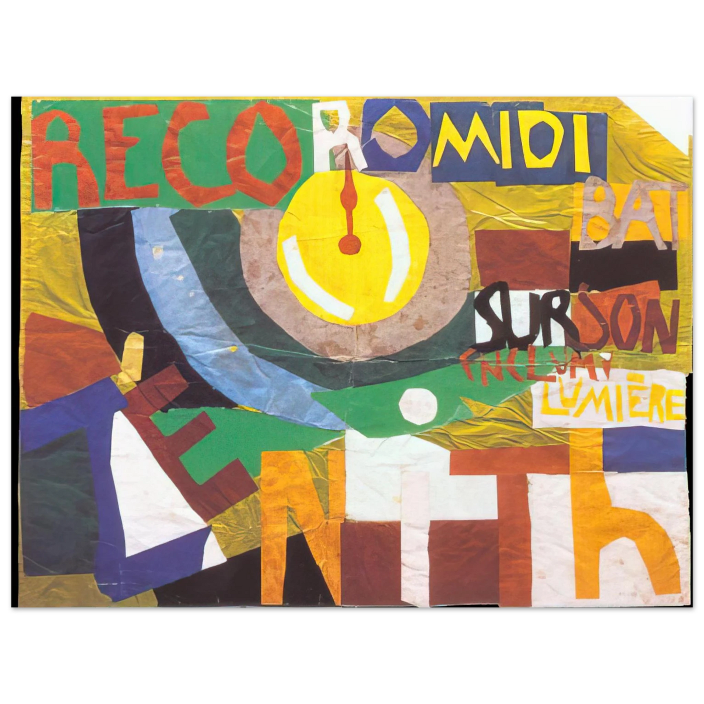 Sonia Delaunay - ZENITH 75x100 cm / 30x40inches Fine Art Poster