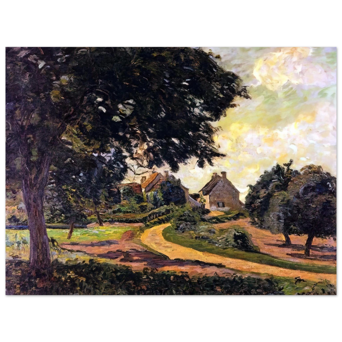 Armand Guillaumin - Après la pluie - 1885 75x100 cm / 30x40inches Fine Art Poster