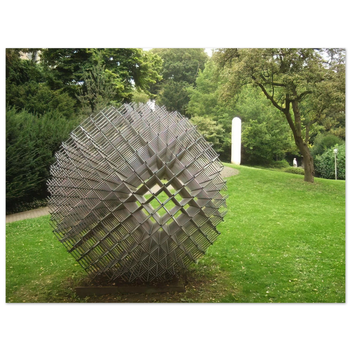 Francois Morellet - Sphere - Matter - 1962 75x100 cm / 30x40inches Fine Art Poster