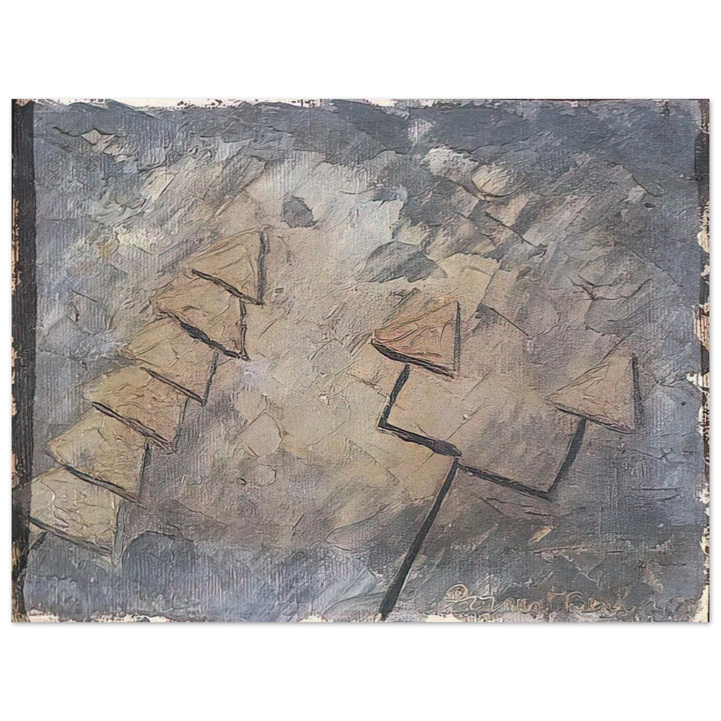 Forrest Bess - Untitled, No. 21 - 1947 75x100 cm / 30x40inches Fine Art Poster