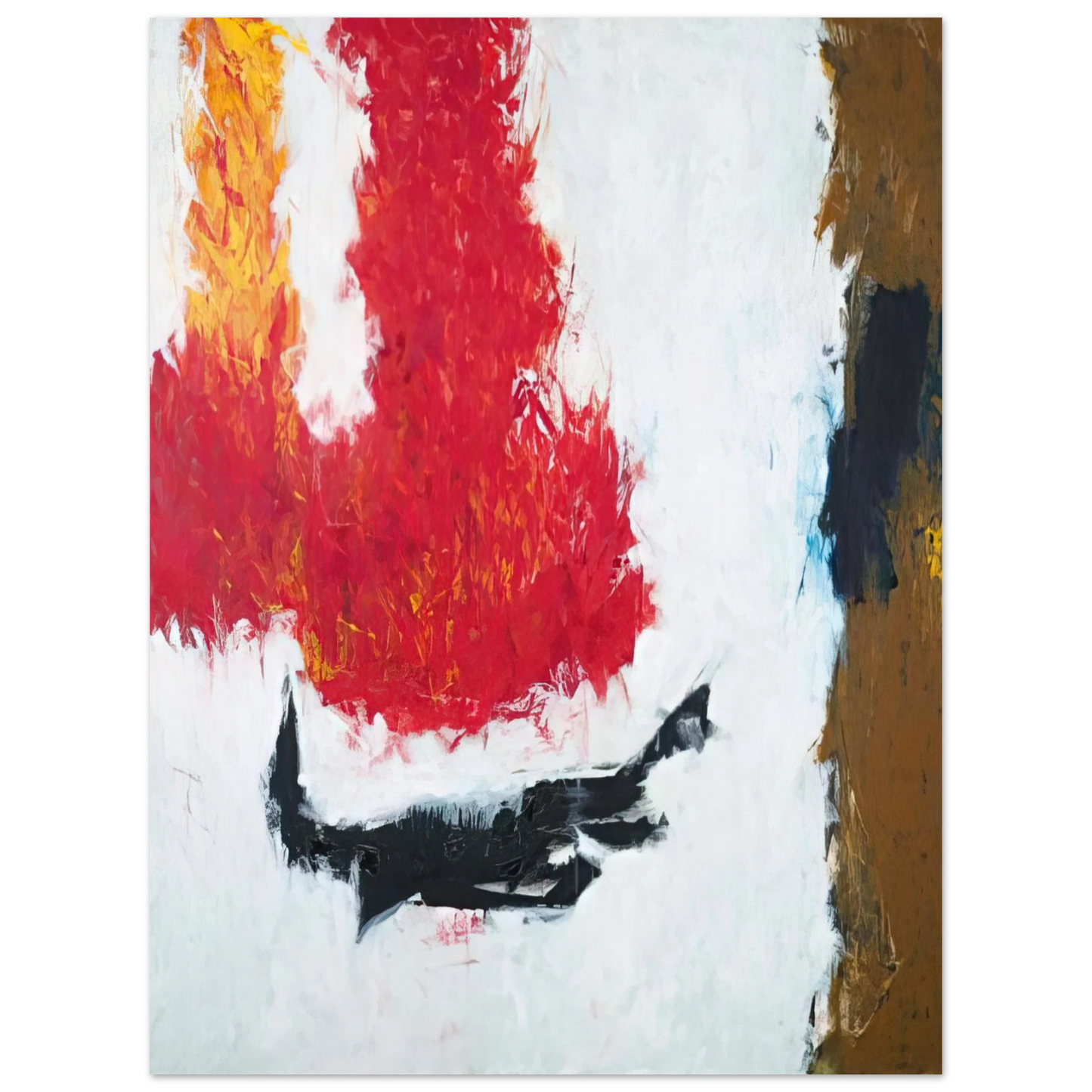 Theodoros Stamos - High Snow Low Sun - 1960 75x100 cm / 30x40inches Fine Art Poster
