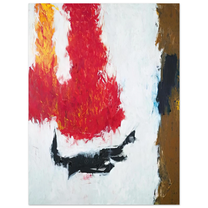 Theodoros Stamos - High Snow Low Sun - 1960 75x100 cm / 30x40inches Fine Art Poster