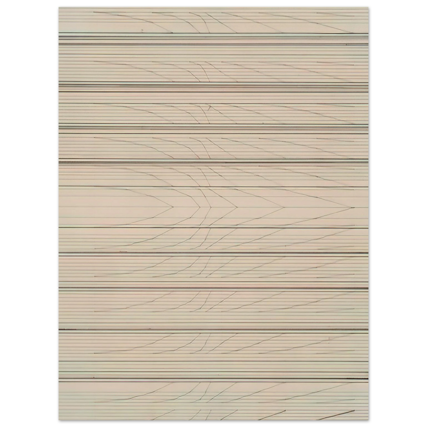 Nasreen Mohamedi - Untitled - 1970 75x100 cm / 30x40inches Fine Art Poster