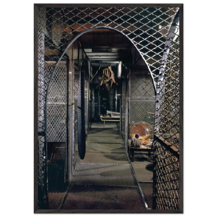 DANGEROUS PASSAGE 1997 - Louise Bourgeois 70x100 cm / 28x40 inches Framed Art Print – Black Wooden Frame