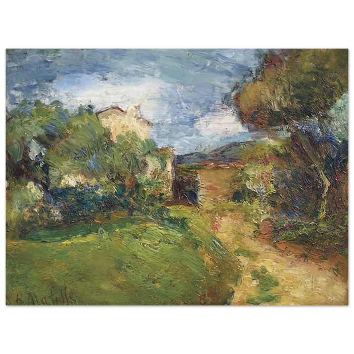 Henri Matisse - PETIT PAYSAGE CORSE 1898 75x100 cm / 30x40inches Fine Art Poster