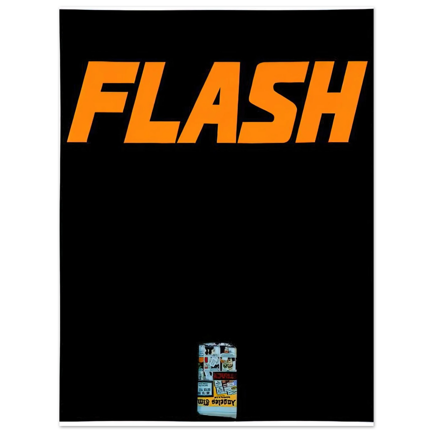 Edward Ruscha - FLASH L A TIMES 1963 75x100 cm / 30x40inches Fine Art Poster