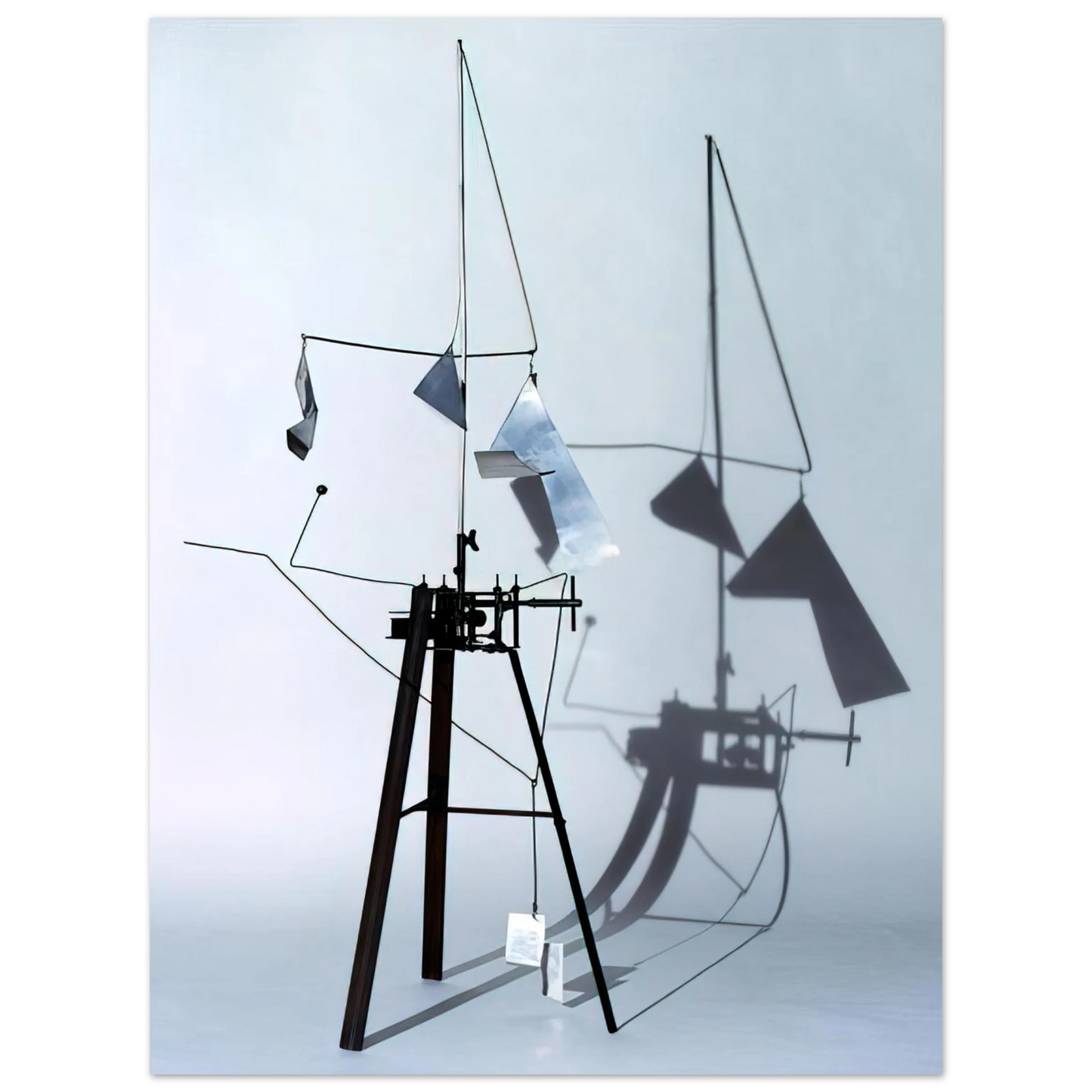 Bruno Munari - Useless Machine Arrhythmic Carousel - 1953 75x100 cm / 30x40inches Fine Art Poster