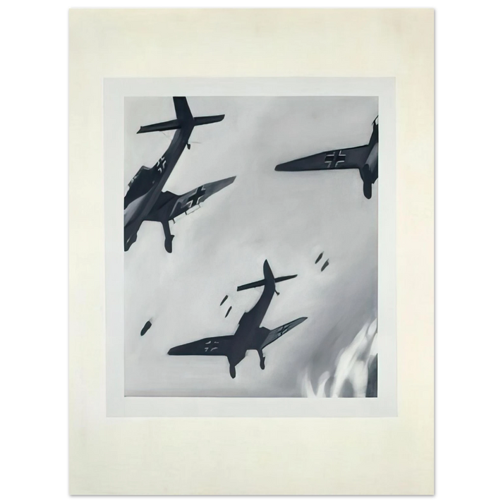 Gerhard Richter - STUKAS 1964 75x100 cm / 30x40inches Fine Art Poster