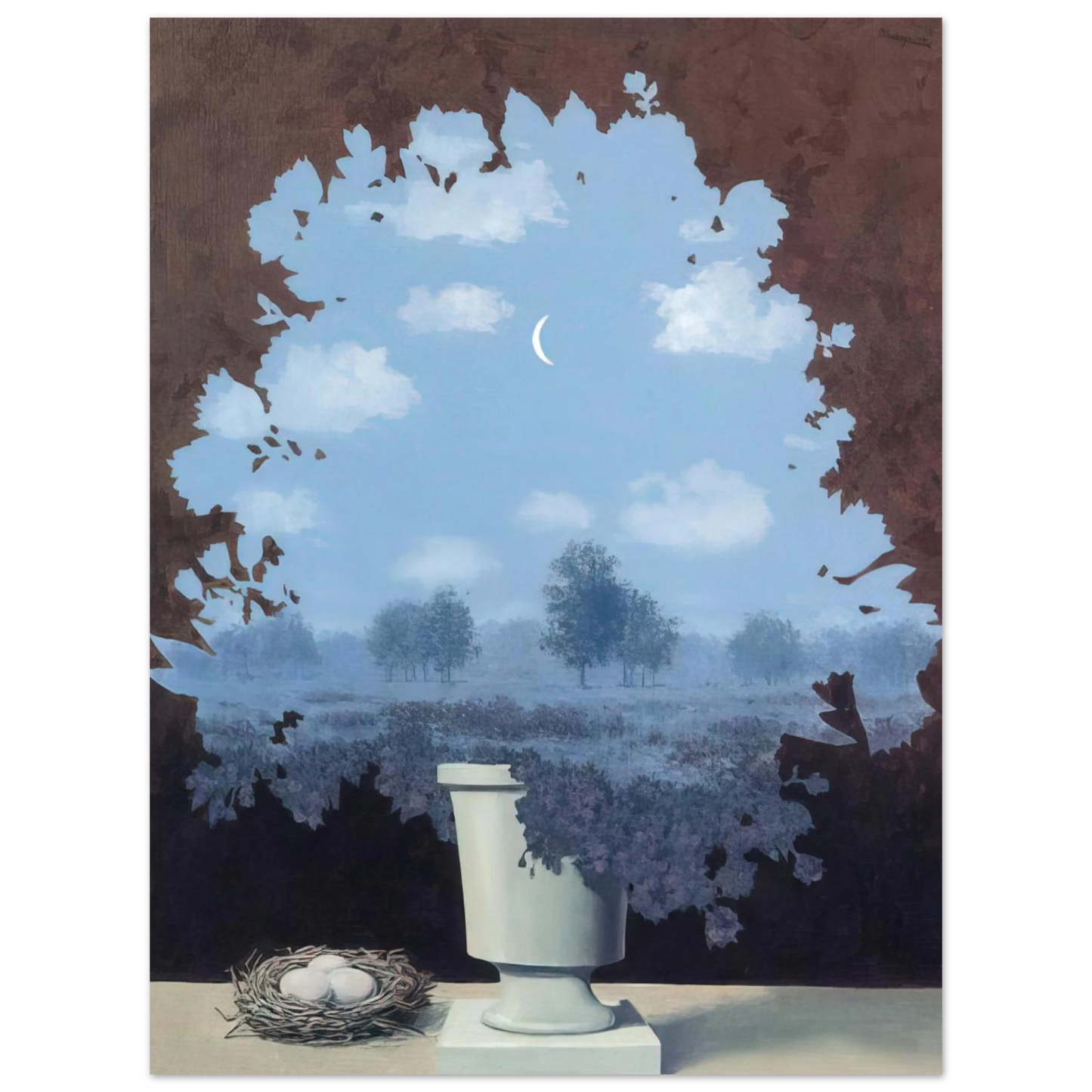 Rene Magritte - THE LAND OF MIRACLES 1964 75x100 cm / 30x40inches Fine Art Poster