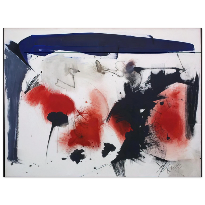 Hassel Smith - Untitled #10 - 1986 75x100 cm / 30x40inches Fine Art Poster