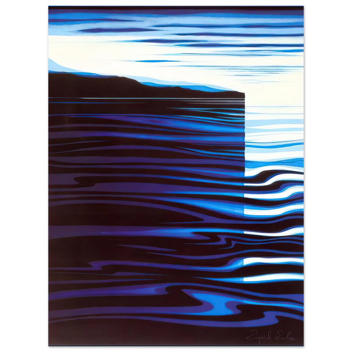 Eyvind Earle - Reflections 75x100 cm / 30x40inches Fine Art Poster