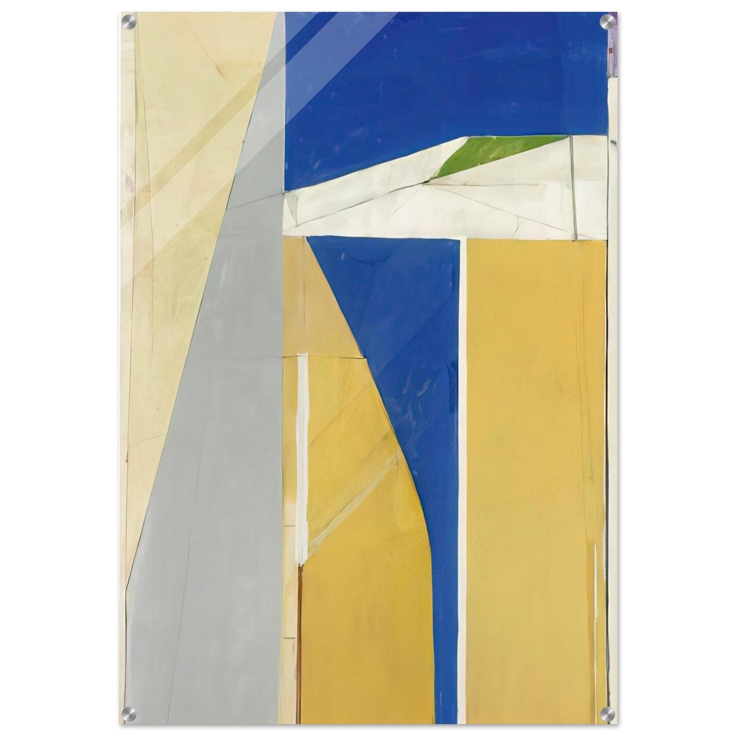 Ocean Park #32 - Richard Diebenkorn Acrylic Print - 70x100 cm / 28x40″ inches | Richard Diebenkorn Wall Art | Richard Diebenkorn Prints