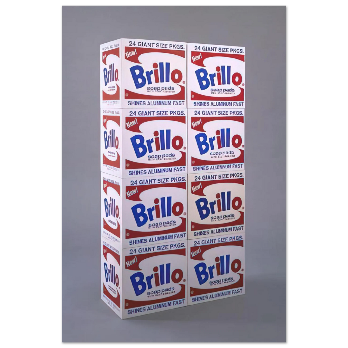 Andy Warhol - Brillo Soap Pads Boxes Fine Art Poster