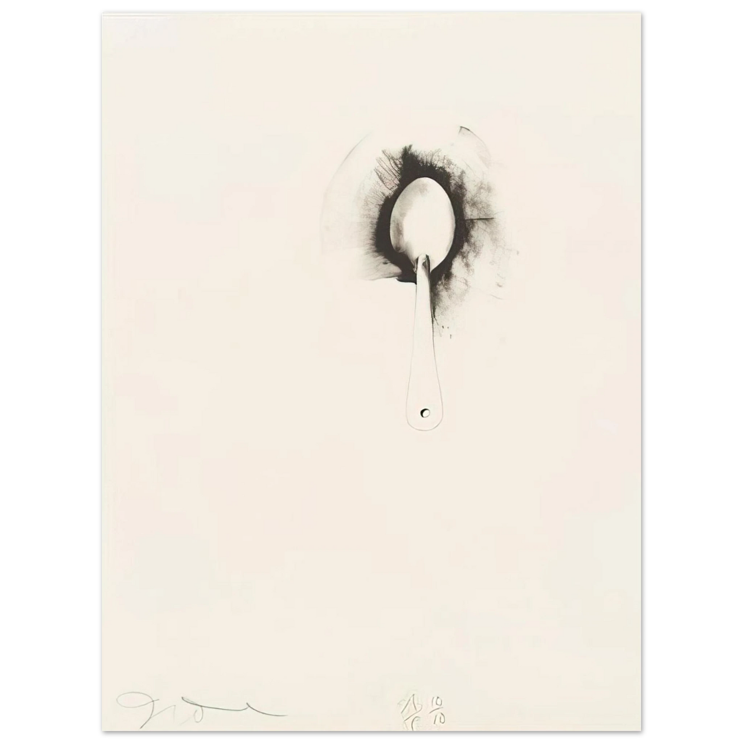 Jim Dine - UNTITLED FROM TEN WINTER TOOLS 1973 6 75x100 cm / 30x40inches Fine Art Poster