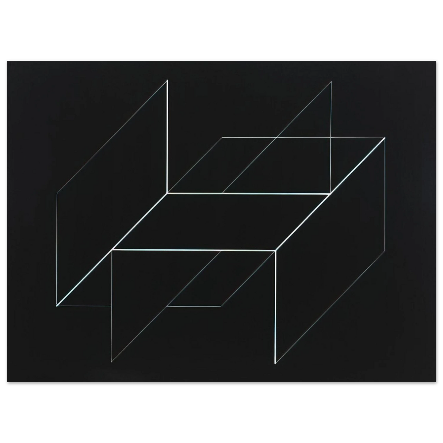 Josef Albers - STRUCTURAL CONSTELLATION 1950 0 75x100 cm / 30x40inches Fine Art Poster