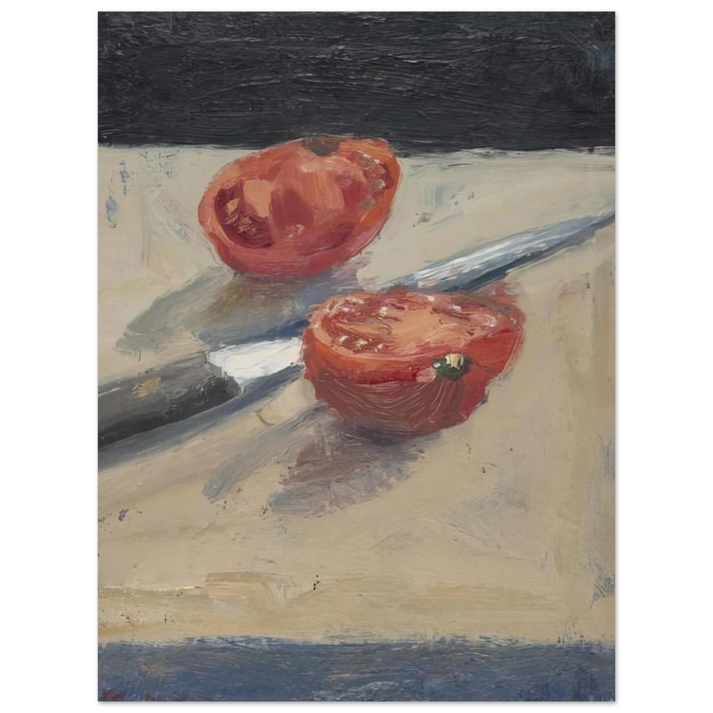 Richard Diebenkorn - Knife Tomato I 75x100 cm / 30x40inches Fine Art Poster