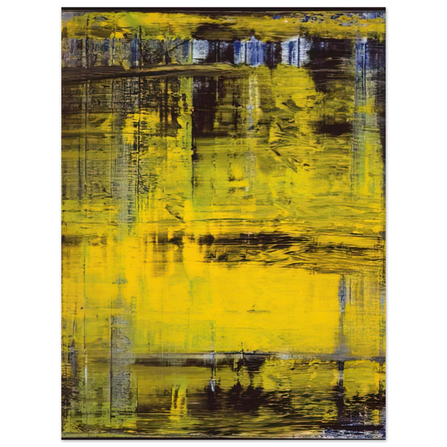 Gerhard Richter - ABSTRACT PAINTING NO 809 3 75x100 cm / 30x40inches Fine Art Poster