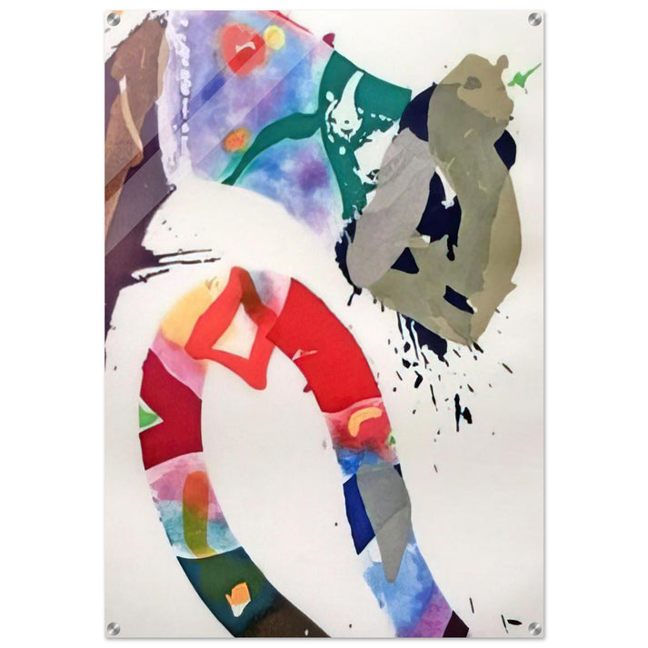 Untitled SFE 092 - Sam Francis Acrylic Print - 70x100 cm / 28x40″ inches | Sam Francis Wall Art | Sam Francis Prints