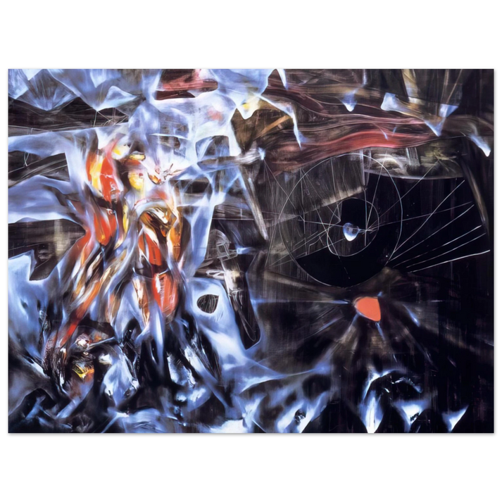 Roberto Matta - DISASTERS OF MYSTICISM 75x100 cm / 30x40inches Fine Art Poster