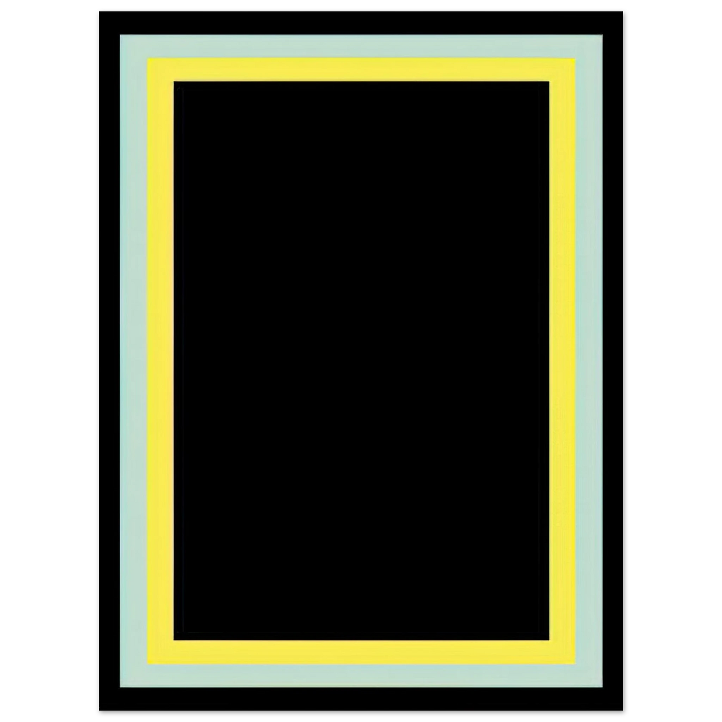 Ronnie Landfield - Series Painting 8 - 1966 75x100 cm / 30x40inches Fine Art Poster