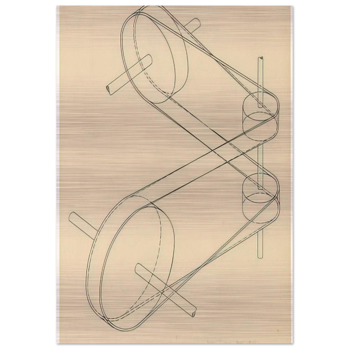 UNTITLED - Man Ray Brushed Aluminum Print - 70x100 cm / 28x40 inches | Man Ray Aluminum Print | Man Ray Prints