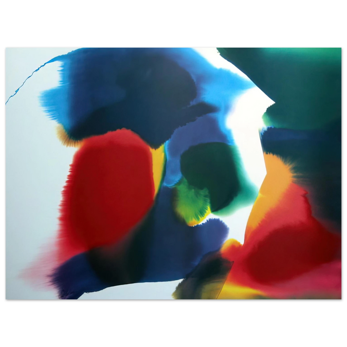 Paul Jenkins - Phenomena Sherman Vortex - 1991 75x100 cm / 30x40inches Fine Art Poster