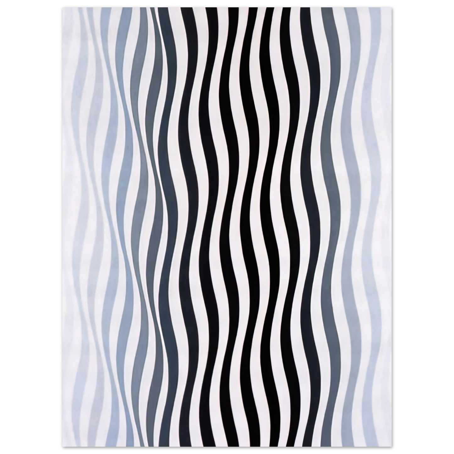 Bridget Riley - ARREST 1 1965 75x100 cm / 30x40inches Fine Art Poster