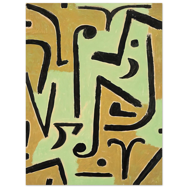Paul Klee - HALME 1940 75x100 cm / 30x40inches Fine Art Poster