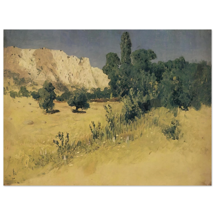 Arkhyp Kuindzhi - Crimea. Yayla 75x100 cm / 30x40inches Fine Art Poster
