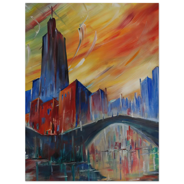 Konrad Zuse - Untitled - 1983 75x100 cm / 30x40inches Fine Art Poster