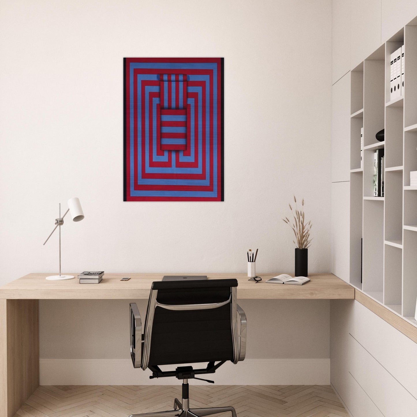 Witoto - 1970 - Omar Rayo Brushed Aluminum Print - 70x100 cm / 28x40 inches | Omar Rayo Aluminum Print | Omar Rayo Prints