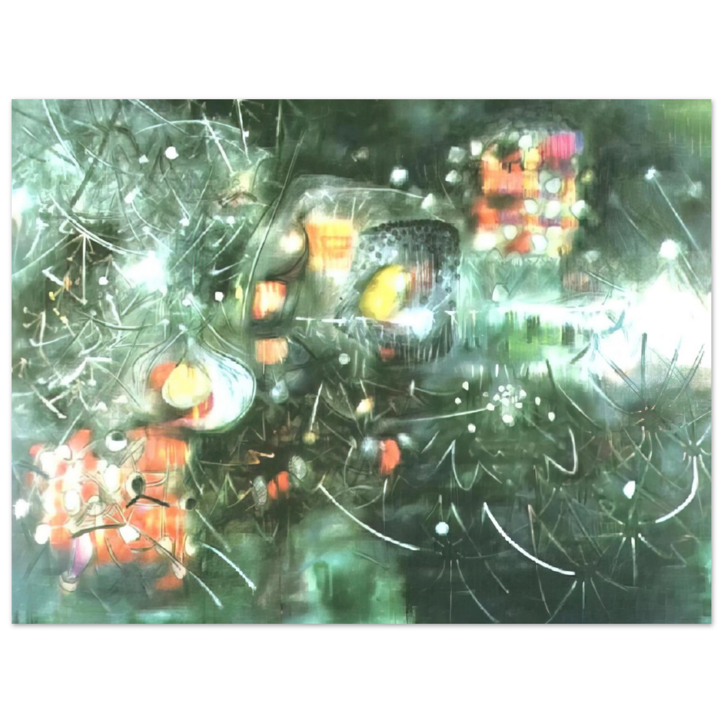 Roberto Matta - TO GIVE PAINLESS LIGHT 1955 75x100 cm / 30x40inches Fine Art Poster