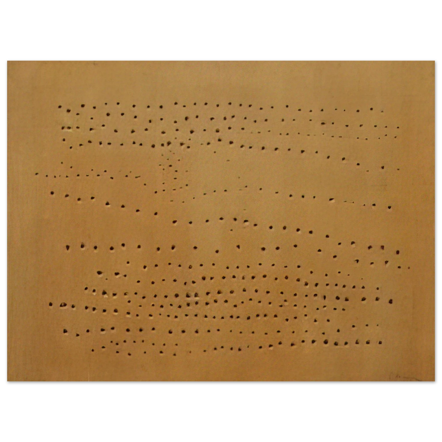 Lucio Fontana - Concept Spatiale - 1950 75x100 cm / 30x40inches Fine Art Poster