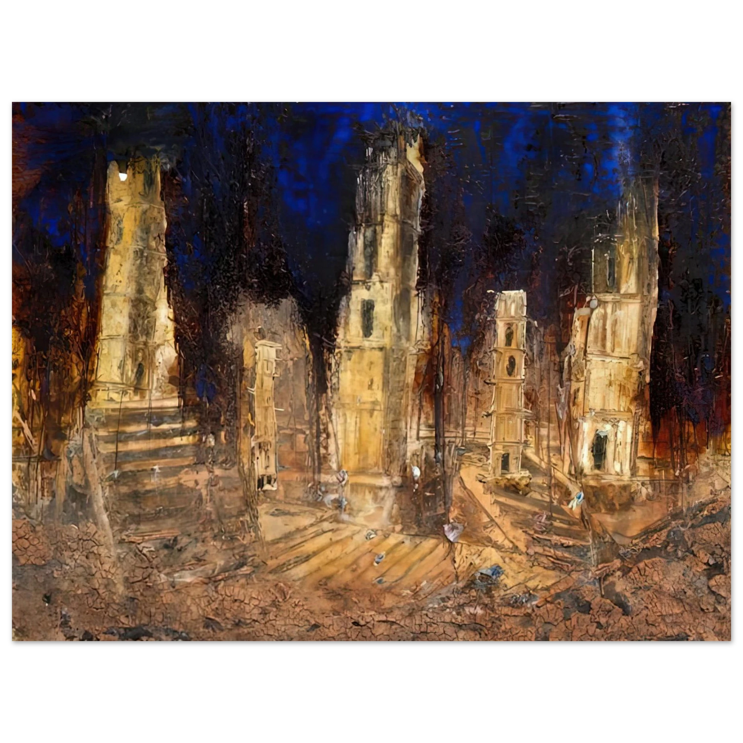Anselm Kiefer - WALHALLA 2016 75x100 cm / 30x40inches Fine Art Poster