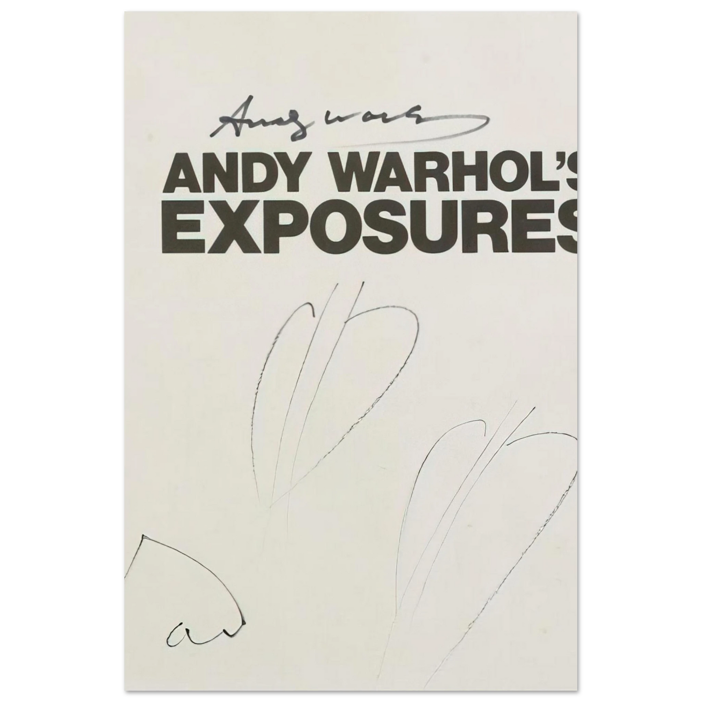 Andy Warhol - Butterfly Hearths Andy Warhol's Exposures Fine Art Poster
