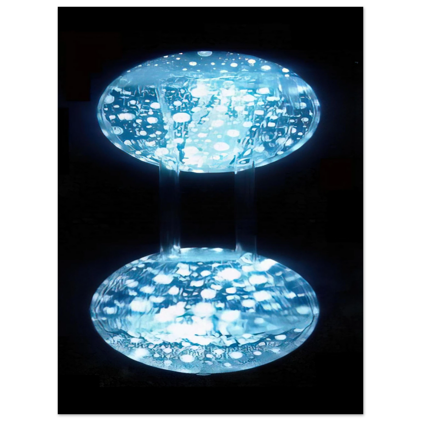 Gyula Kosice - Relieve Agua Comunicante - Kinetic Art 75x100 cm / 30x40inches Fine Art Poster