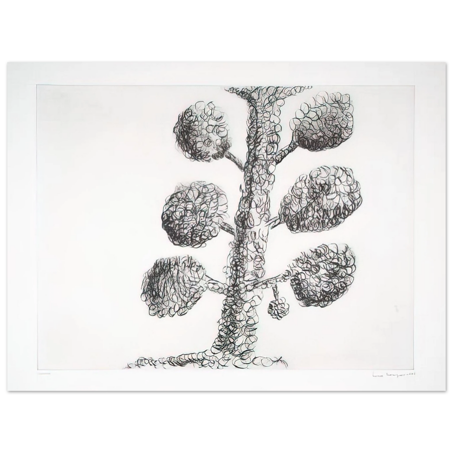 Louise Bourgeois - TREE 1998 75x100 cm / 30x40inches Fine Art Poster
