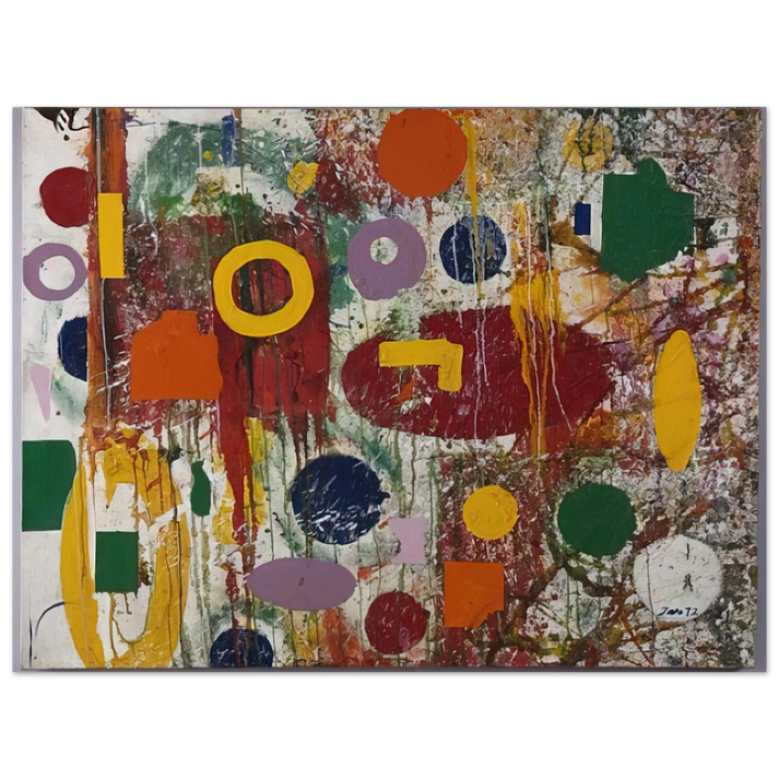Taro Yamamoto - UNTITLED 1972 2 75x100 cm / 30x40inches Fine Art Poster