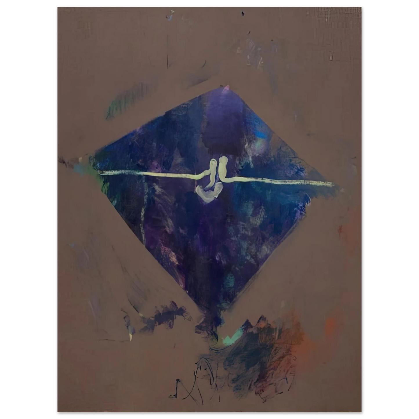John Altoon - Untitled Sunset Series 33 - 1965 75x100 cm / 30x40inches Fine Art Poster