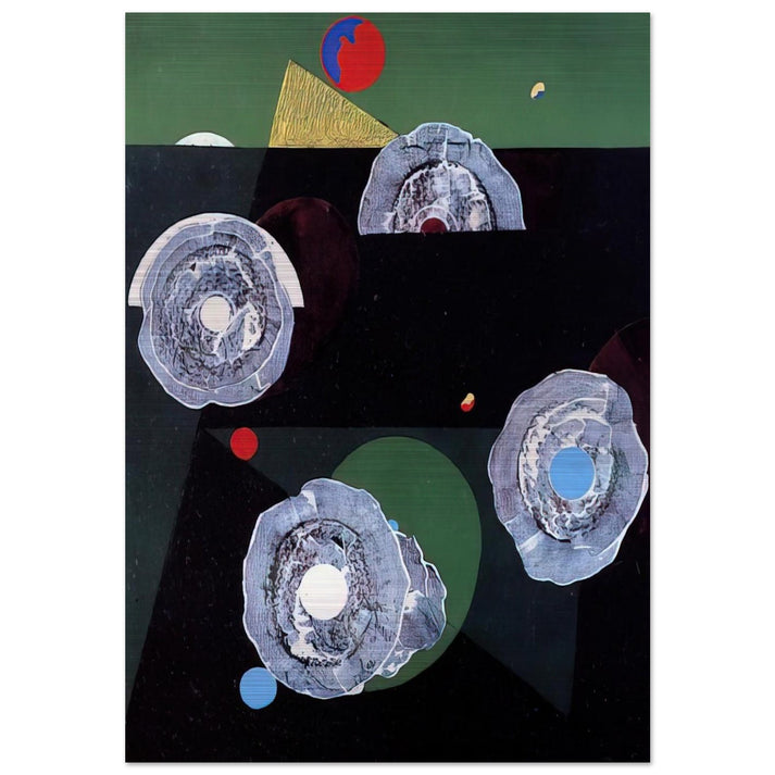 Scallops flower - Max Ernst Brushed Aluminum Print - 70x100 cm / 28x40 inches | Max Ernst Aluminum Print | Max Ernst Prints