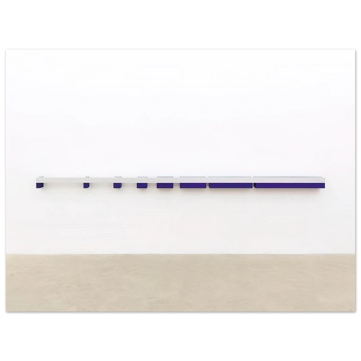 Donald Judd - Untitled - 1970 75x100 cm / 30x40inches Fine Art Poster