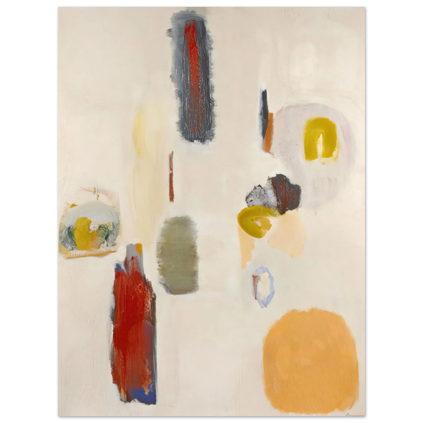 John Ferren - Ski - 1952 75x100 cm / 30x40inches Fine Art Poster