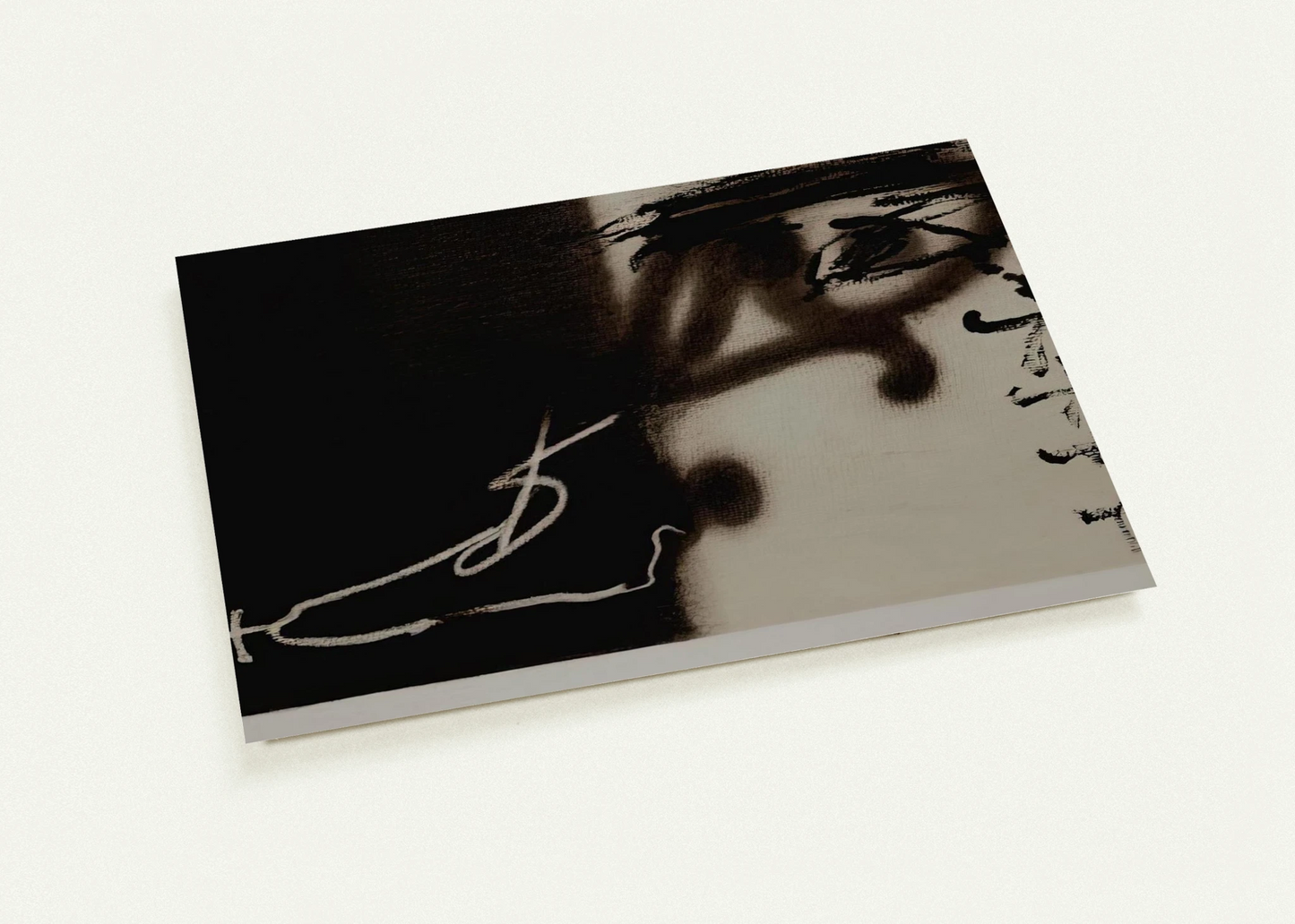 DIVIS 1983 By Antoni Tapies Pack of 10 Post Cards | Antoni Tapies Post Cards | A6 (10.5 x 14.8 cm) - 4.1 x 5.8 inches